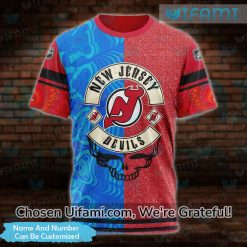 NJ Devils Youth Apparel 3D Personalized Grateful Dead Gift Exclusive