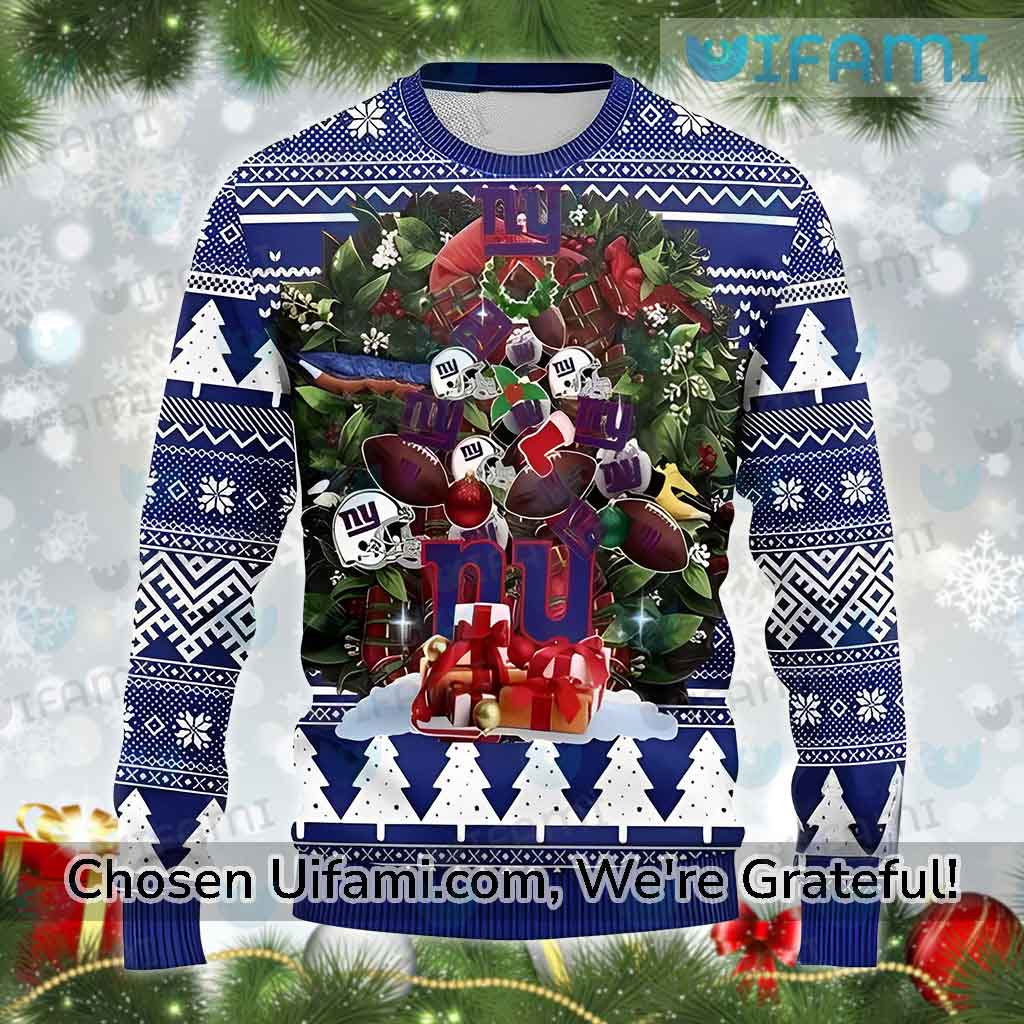 NYG Christmas Sweater Excellent New York Giants Christmas Gift -  Personalized Gifts: Family, Sports, Occasions, Trending