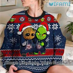 Nationals Christmas Sweater Baby Groot Grinch Washington Nationals Gift Ideas Latest Model