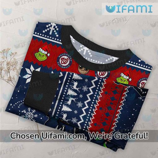 Nationals Christmas Sweater Baby Groot Grinch Washington Nationals Gift Ideas