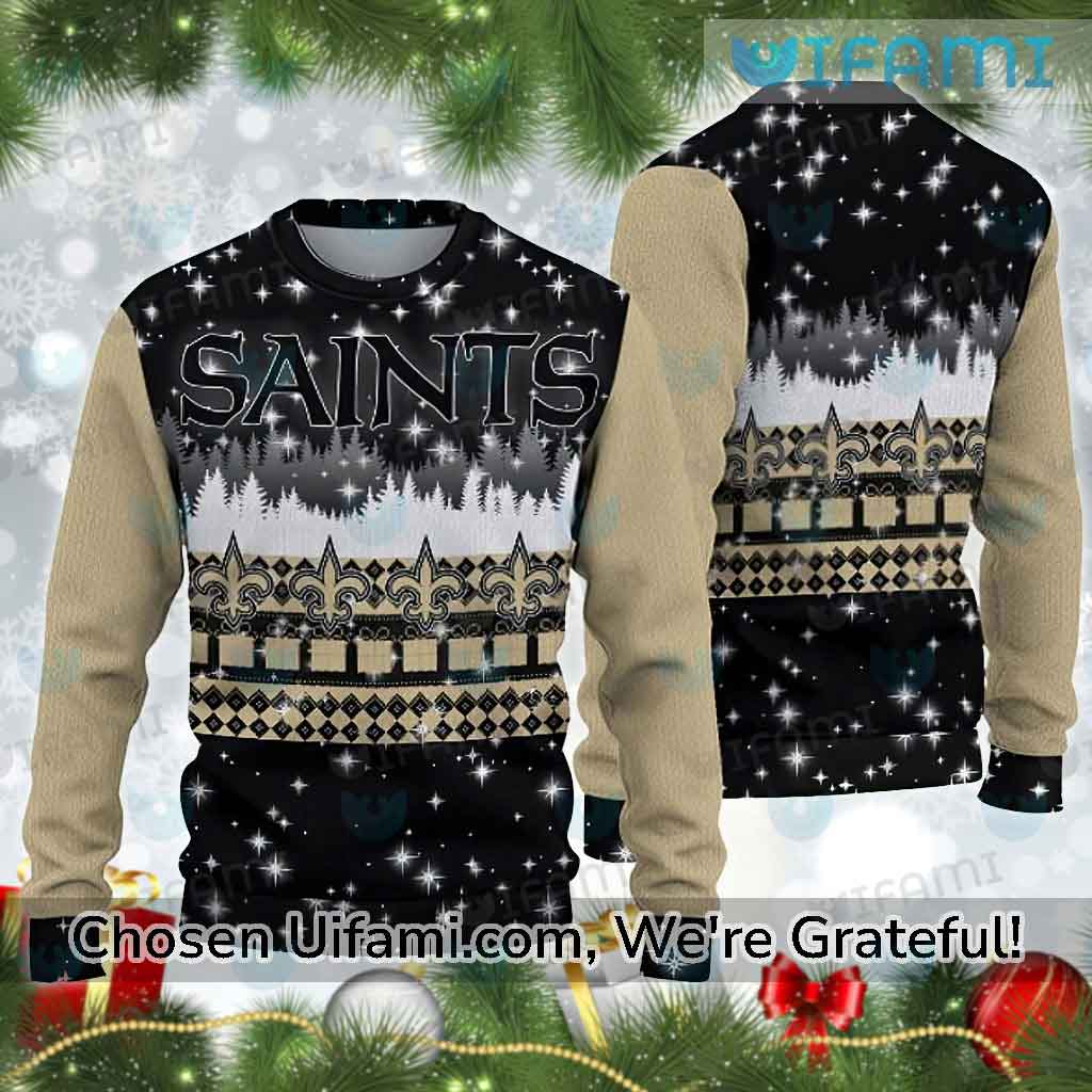 New Orleans Saints Ugly Christmas Sweater Saints Gift