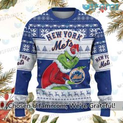 New York Mets Ugly Sweater Selected Grinch Unique Mets Gifts