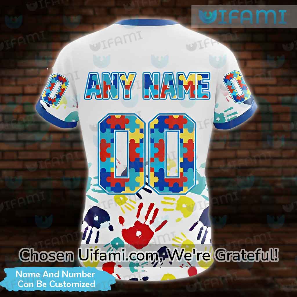 New York Rangers Womens Shirt 3D Custom Autism Gift - Personalized