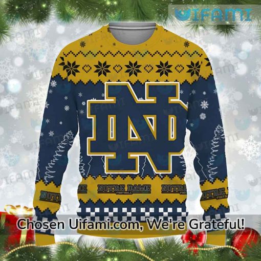 Notre Dame Christmas Sweater Discount Notre Dame Valentines Gifts