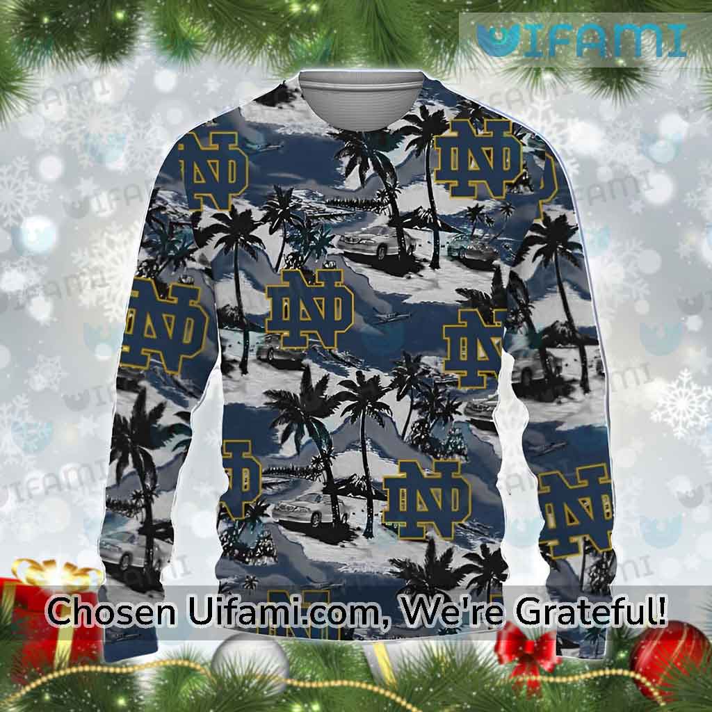 Notre Dame Ugly Christmas Sweater Unforgettable Notre Dame Gift