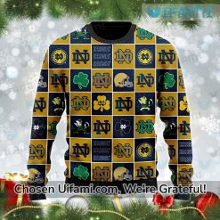 Notre Dame Ugly Sweater Irresistible Gifts For Notre Dame Fans Exclusive