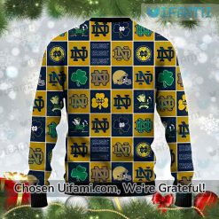 Notre Dame Ugly Sweater Irresistible Gifts For Notre Dame Fans Latest Model