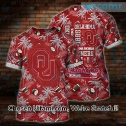 OU Womens Shirt 3D Exquisite 1895 Oklahoma Sooners Gift Best selling