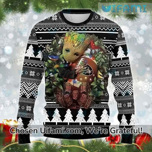 Oakland A’S Ugly Christmas Sweater Awesome Baby Groot Oakland Athletics Gift