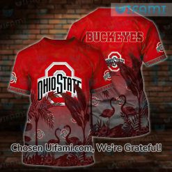 Ohio State Dad Shirt 3D Adorable Ohio State Football Gifts