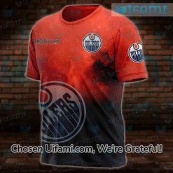 Oilers Tshirts 3D Detailed Edmonton Oilers Gifts