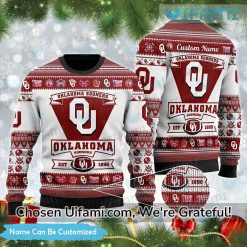 Oklahoma Sooners Sweater Personalized Alluring 1890 Sooners Gift