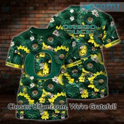 Oregon Baseball Shirt 3D Last Minute Oregon Ducks Gift