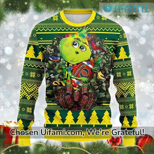 Oregon Ducks Sweater Outstanding Baby Grinch Oregon Ducks Gift