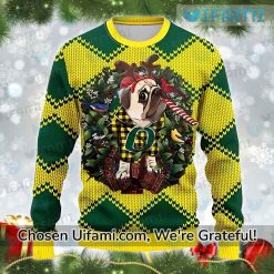 Oregon Ugly Christmas Sweater Spirited Oregon Ducks Christmas Gifts