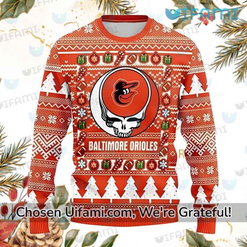 Orioles Christmas Sweater Grateful Dead Unique Baltimore Orioles Gifts