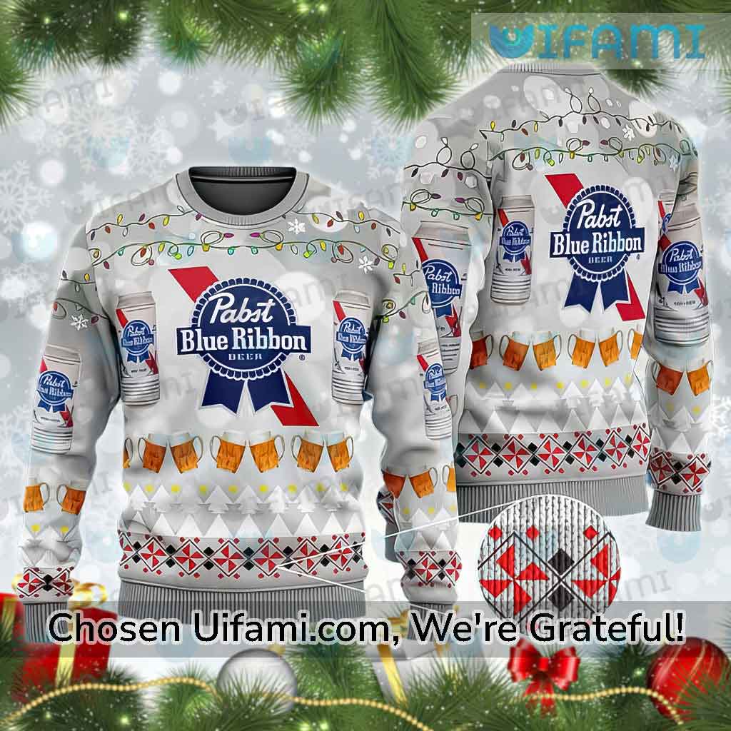 PBR Sweater Awesome Pabst Blue Ribbon Gift