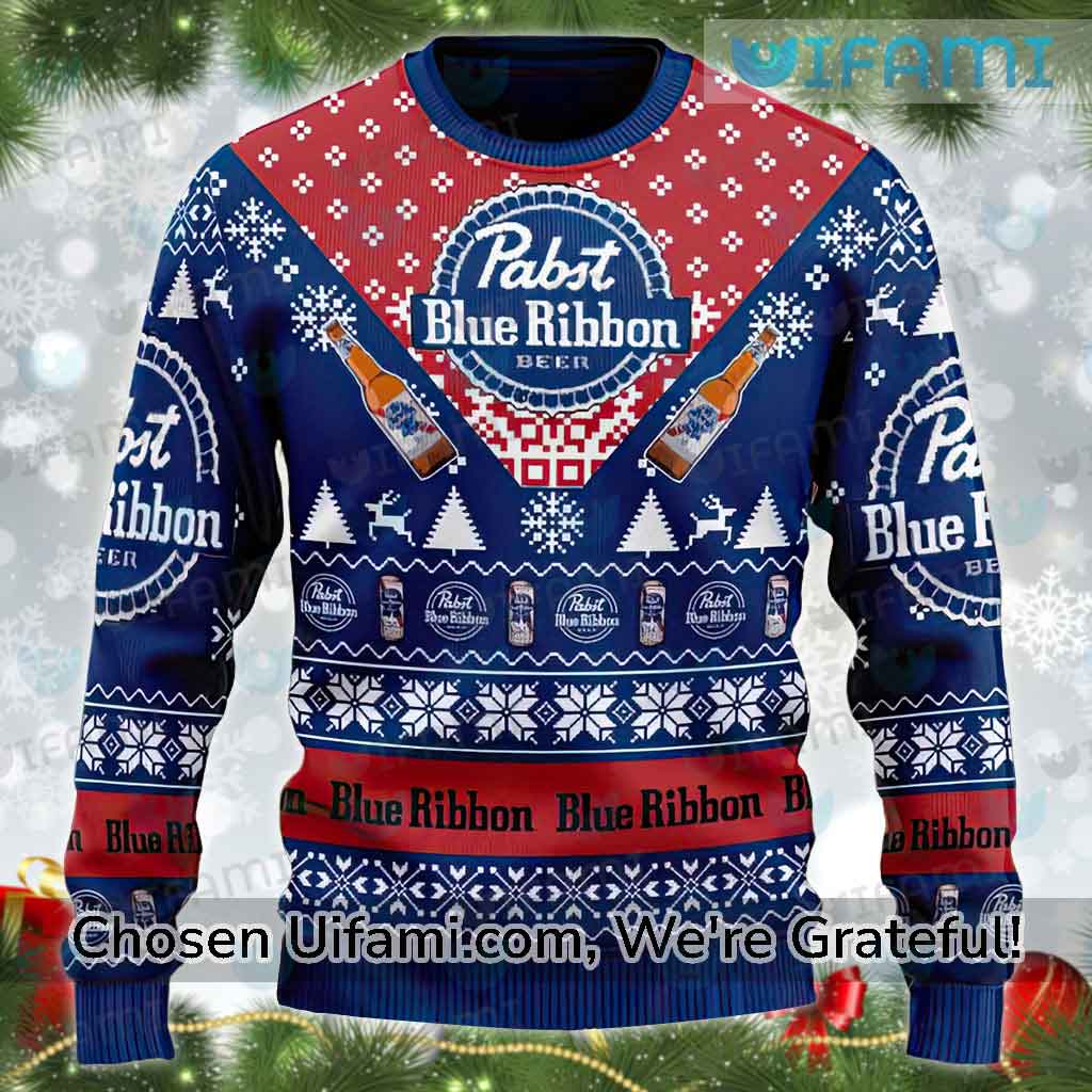 Pabst Blue Ribbon Sweater Amazing PBR Gift