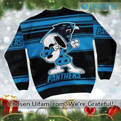 Panthers Ugly Sweater Exciting Snoopy Carolina Panthers Gift Latest Model