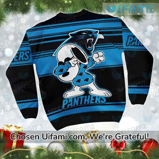 Panthers Ugly Sweater Exciting Snoopy Carolina Panthers Gift