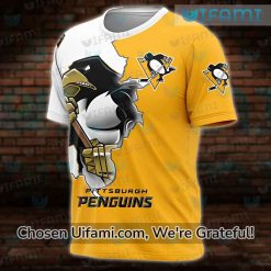 Penguins T-Shirt 3D Basic Pittsburgh Penguins Gift