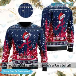 Personalized Atlanta Braves Christmas Sweater Best-selling Gifts For Braves Fans