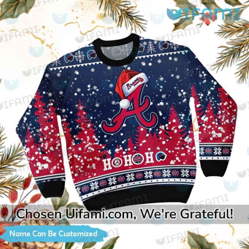 Personalized Atlanta Braves Christmas Sweater Best-selling Gifts For Braves Fans