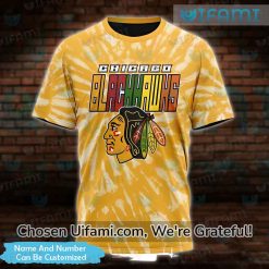 Personalized Blackhawks Shirt Women 3D Novelty Chicago Blackhawks Gift Best selling
