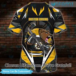 Personalized Boston Bruins Shirt 3D Colorful Bruins Gift Latest Model