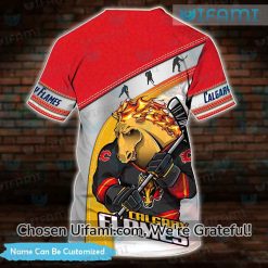 Personalized Calgary Flames Shirt 3D Secret Calgary Flames Gifts Exclusive