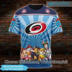 Personalized Carolina Hurricanes Tee Shirt 3D Paw Patrol Hurricanes Gift Best selling