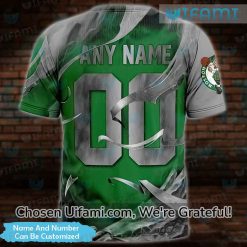 Personalized Celtics Shirt 3D Dazzling Skull Boston Celtics Gift Exclusive