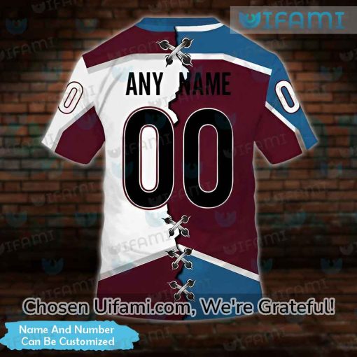 Personalized Colorado Avalanche T-Shirt 3D Detailed Avalanche Gifts