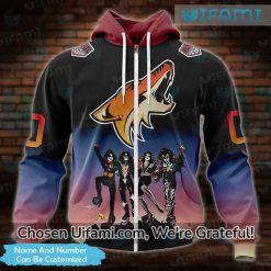 Personalized Coyotes Hoodie 3D Kiss Band Gift Exclusive