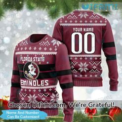 Personalized Florida State Seminoles Ugly Sweater Impressive Seminoles Gift