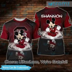 Personalized Gamecocks Football Shirt 3D Mickey Gamecocks Gift