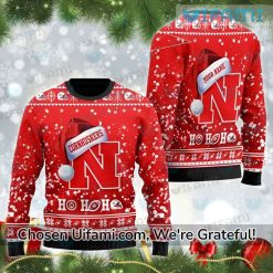 Personalized Huskers Ugly Sweater Jaw-dropping Nebraska Cornhuskers Gift