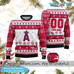 Personalized LA Angels Sweater Terrific Los Angeles Angels Gift