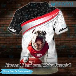 Personalized Men Georgia Bulldogs Shirt 3D Best Georgia Bulldogs Gift Exclusive