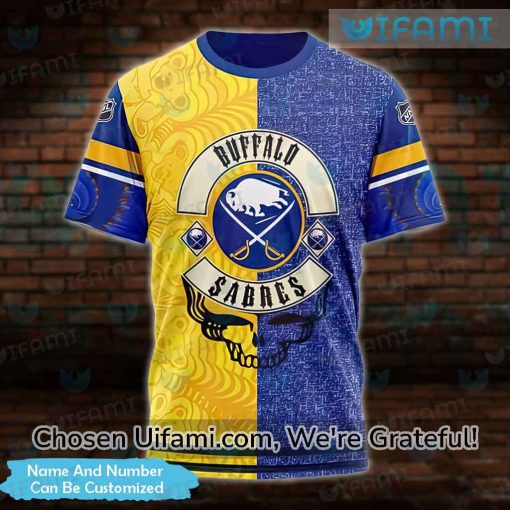 Personalized Mens Buffalo Sabres Shirt 3D Grateful Dead Sabres Gift