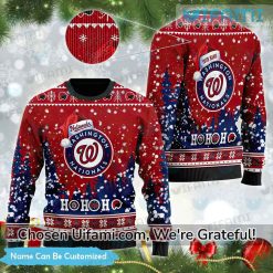 Personalized NATS Christmas Sweater Washington Nationals Christmas Gift