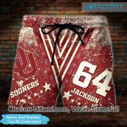 Personalized OU Shirt 3D Comfortable Oklahoma Sooners Gift