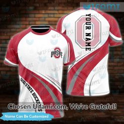Personalized Ohio State Womens Shirt 3D Alluring Ohio State Buckeyes Gift