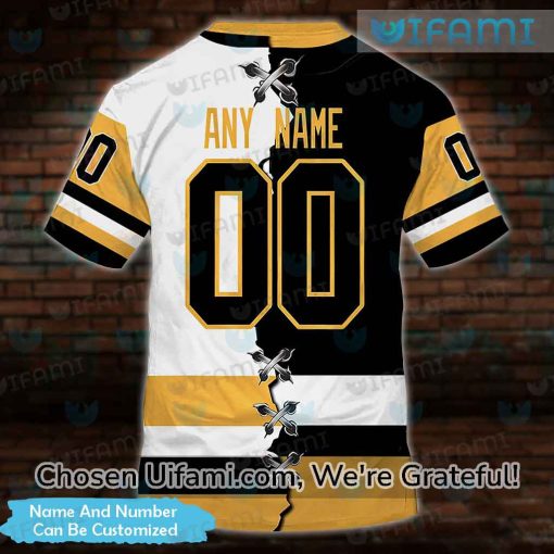 Personalized Pittsburgh Penguins Youth Shirt 3D Tempting Print Gift