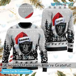 Personalized Raiders Sweater Mens Unique Raiders Gifts