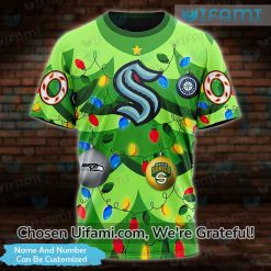 Personalized Seattle Kraken T-Shirt 3D Playful Christmas Christmas Gift