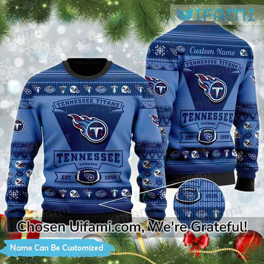 Personalized Ugly Sweater Titans Wonderful Tennessee Titans Gift