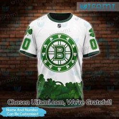 Personalized Vintage Boston Bruins Shirt 3D St Patricks Day Bruins Gift Best selling
