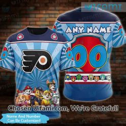 Personalized Vintage Flyers Shirt 3D Paw Patrol Philadelphia Flyers Gift