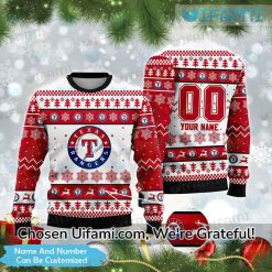 Personalized Vintage Rangers Sweater Superior Texas Rangers Gift